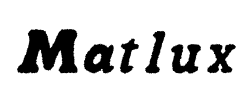 Matlux - logo